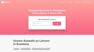 
                            7. ▷ Nachhilfe Konstanz - Privatunterricht zu Hause oder Online ...