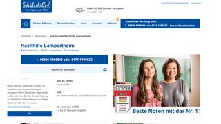 
                            9. Nachhilfe Lampertheim - Bessere Noten in Mathe & Co. | Schülerhilfe