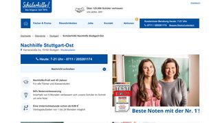 
                            1. Nachhilfe Stuttgart-Ost - Bessere Noten in Mathe & Co. | Schülerhilfe