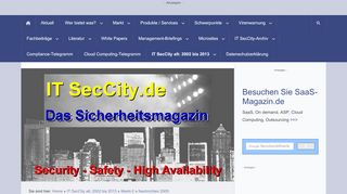 
                            6. Nachrichten 2005 - IT SecCity