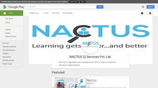 
                            5. NACTUS (I) Services Pvt. Ltd. - Apps on Google Play
