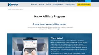 
                            5. Nadex Affiliate Program | Nadex