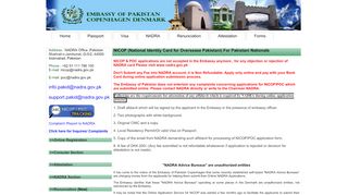 
                            12. nadra - Embassy of Pakistan in Denmark