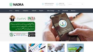 
                            12. NADRA Pakistan – National Database & Registration ...