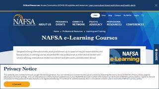
                            8. NAFSA e-Learning Courses | NAFSA