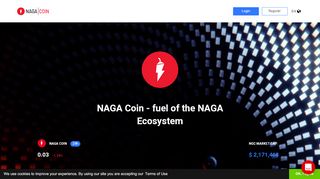 
                            1. NAGA COIN (NGC) | Smart Cryptocurrency for gaming and trading