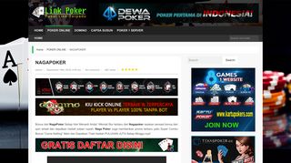 
                            10. NagaPoker || Link Login Naga Poker Terbaru || LinkPoker