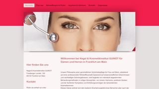 
                            4. Nagel&Kosmetikinstitut GUINOT - Startseite