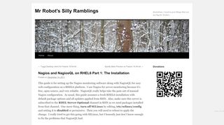 
                            8. Nagios and NagiosQL on RHEL6 Part 1: The Installation | Mr Robot's ...