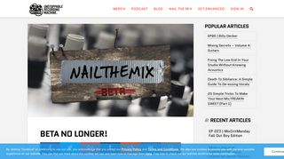 
                            4. Nail The Mix - Beta No Longer! - URM Academy