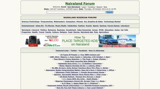 
                            2. Nairaland Forum - Daily Post Nigeria