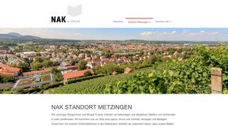 
                            5. NAK Verlag - Standort Metzingen