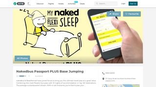 
                            6. Nakedbus Passport PLUS Base Jumping | Methven i-SITE