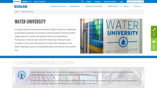 
                            2. Nalco Water University | Ecolab