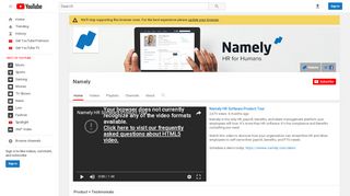 
                            5. Namely - YouTube
