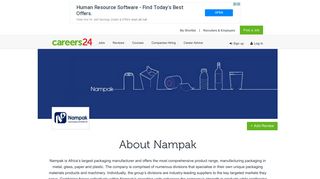 
                            4. Nampak Jobs and Vacancies - Careers24