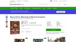 
                            12. Nancy Drew: Warnings at Waverly Academy Game Review