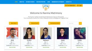 
                            2. Nanma Matrimony- Calicut Matrimony|Matrimonial in Kerala