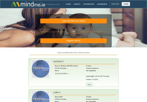 
                            4. Nanny in Bray Ireland - MindMe.ie