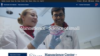 
                            5. Nanoscience Center - The Strength of Cooperation — Nanoscience ...