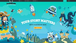 
                            3. NaNoWriMo's Young Writers Program