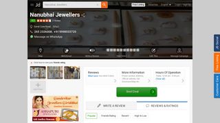 
                            10. Nanubhai Jewellers, Gendi Gate Road - Gold Jewellery Showrooms in ...