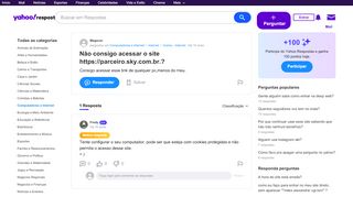 
                            9. Não consigo acessar o site https://parceiro.sky.com.br.? | Yahoo ...