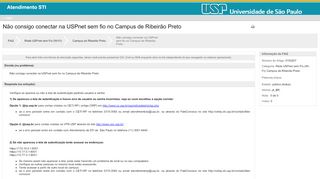 
                            6. Não consigo conectar na USPnet sem fio no Campus de Ribeirão Preto