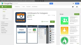 
                            7. Não segui-lo no Instagram – Apps no Google Play