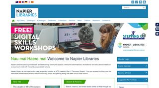 
                            2. Napier Libraries - Napier and Taradale Library