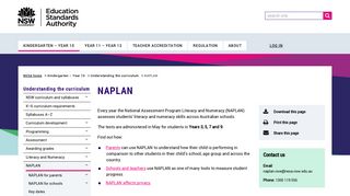 
                            8. NAPLAN | NSW Education Standards