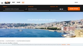 
                            13. Naples Chauffeur Service | Professional Chauffeurs | Sixt mydriver