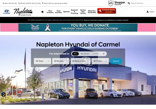 
                            13. Napleton Hyundai of Carmel: New & Used Hyundai Dealership