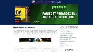 
                            7. Napoleon Games Paris Sportifs - Jeux de Casino Approuvés