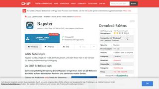 
                            4. Napster - Download - CHIP