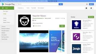 
                            11. Napster Music - Apps on Google Play