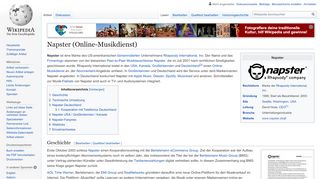 
                            5. Napster (Online-Musikdienst) – Wikipedia