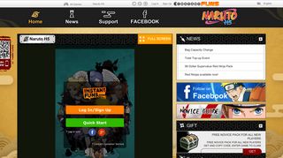 
                            6. Naruto — A new RPG game to play online — Instantfuns