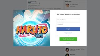 
                            11. Naruto H5 - Red Ninjas available now! Dear Players: The... | Facebook