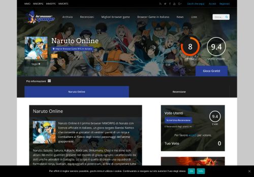 
                            6. Naruto Online - Giochi MMO