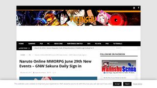
                            12. Naruto Online MMORPG June 29th New Events – GNW Sakura Daily ...