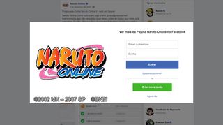 
                            13. Naruto Online - Proteja sua Conta Naruto Online II - Add... | Facebook
