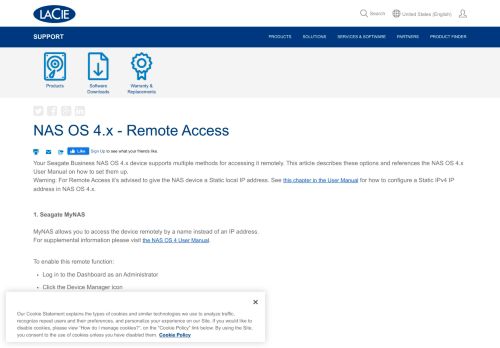 
                            13. NAS OS 4.x - Remote Access | LaCie Support ASEAN