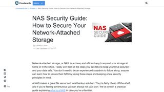 
                            11. NAS Security Guide: How to Secure Your Network-Attached Storage