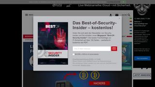 
                            13. NAS-Systeme gegen Ransomware schützen - Security-Insider