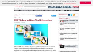 
                            8. NAS, Windows- und Linux-PCs richtig vernetzen - com! professional