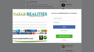 
                            7. NASAB Realities - https://www.nasabrealities.com/Account/Re ...