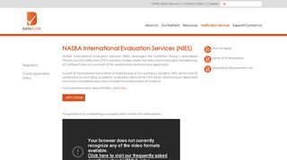 
                            12. NASBA International Evaluation Services (NIES) – Dataflow Group