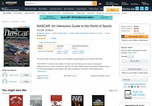
                            11. NASCAR: An Interactive Guide to the World of Sports eBook: Daniel J ...