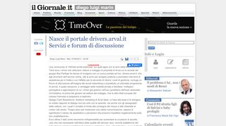 
                            7. Nasce il portale drivers.arval.it Servizi e forum di discussione